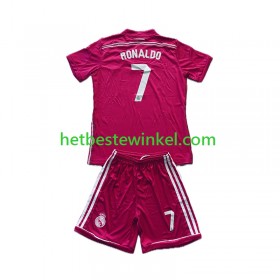 Real Madrid Cristiano Ronaldo 7 2014-2015 Voetbalshirts Retro Kind Uit